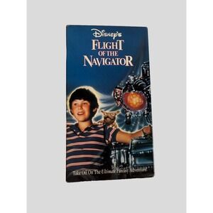 Disney Flight of the Navigator VHS 1986 Sci-Fi Movie Vintage Disney Home Video